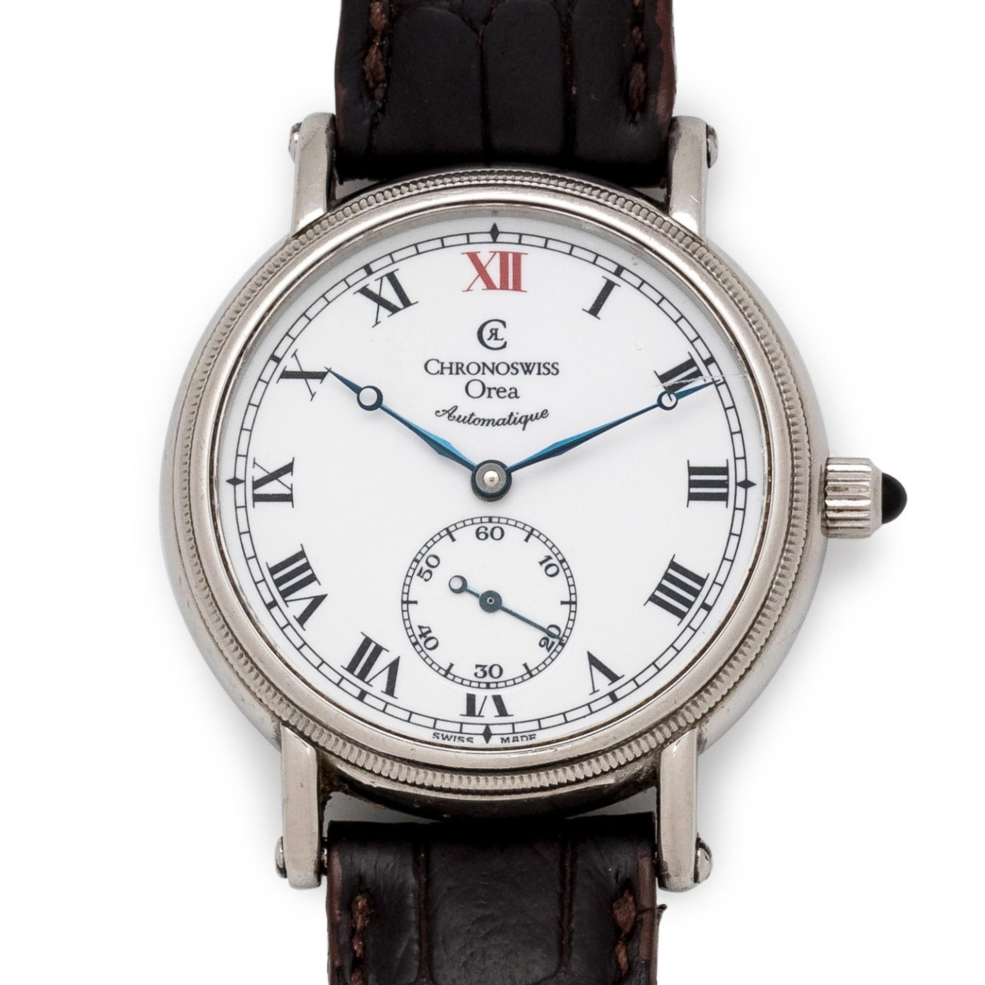 Chronoswiss, Stainless Steel 'Orea' Wristwatch