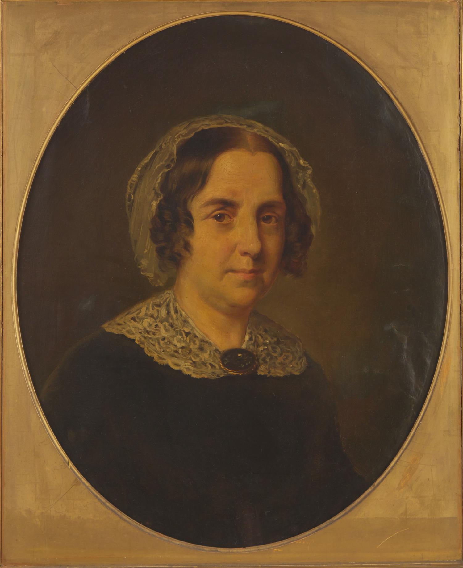 Portrait of Margaret Hamilton Adams , after Giuseppe Fagnani, 1886