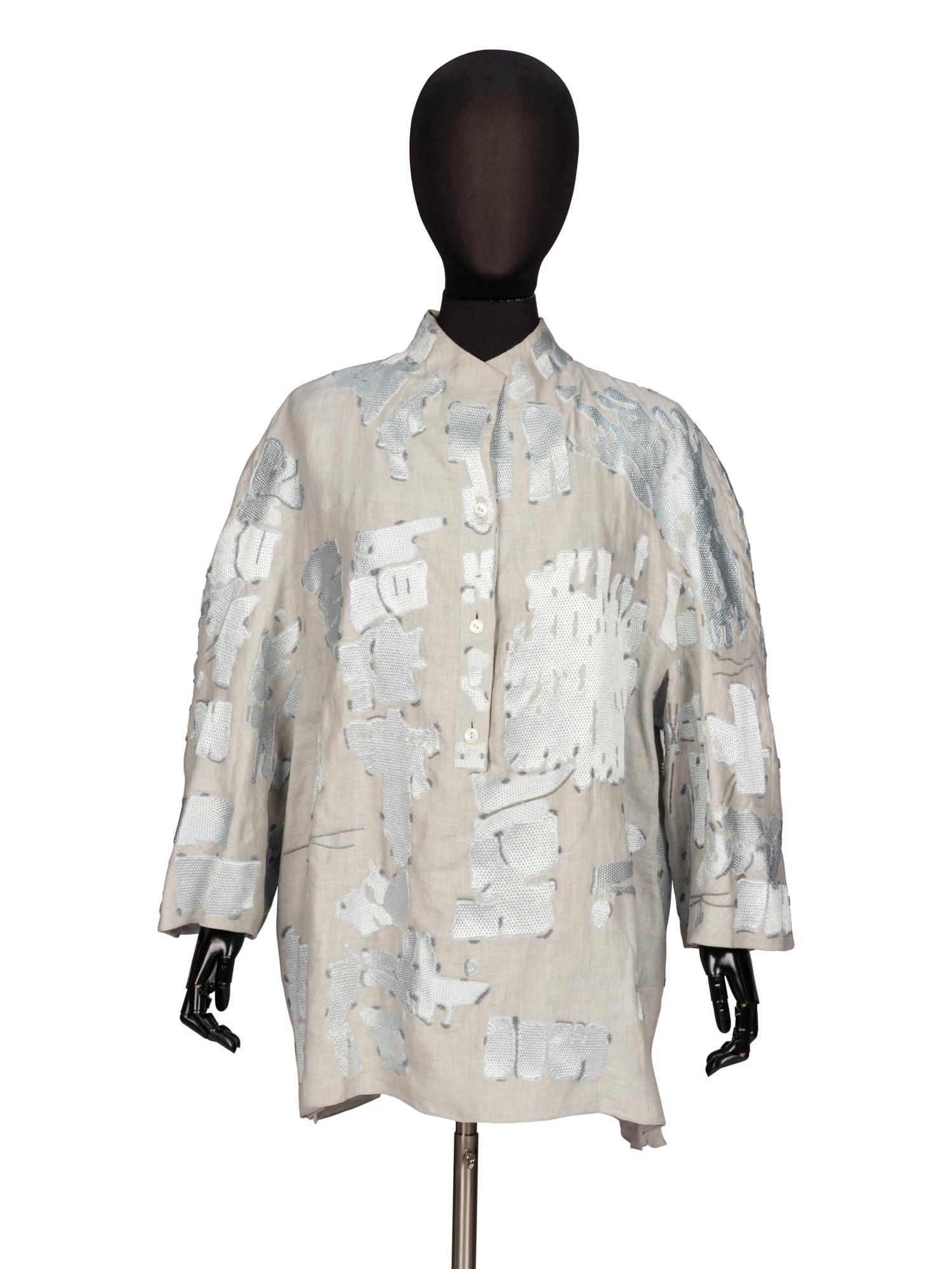 Ralph Rucci, Embellished Tunic Blouse