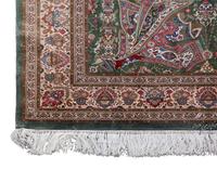 A Tabriz Silk and Wool Rug