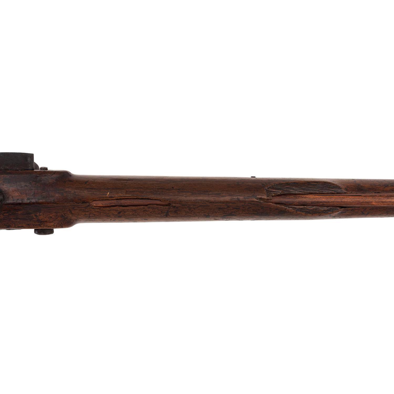 Period Shortened Flintlock Northwest Trade Gun by Leman