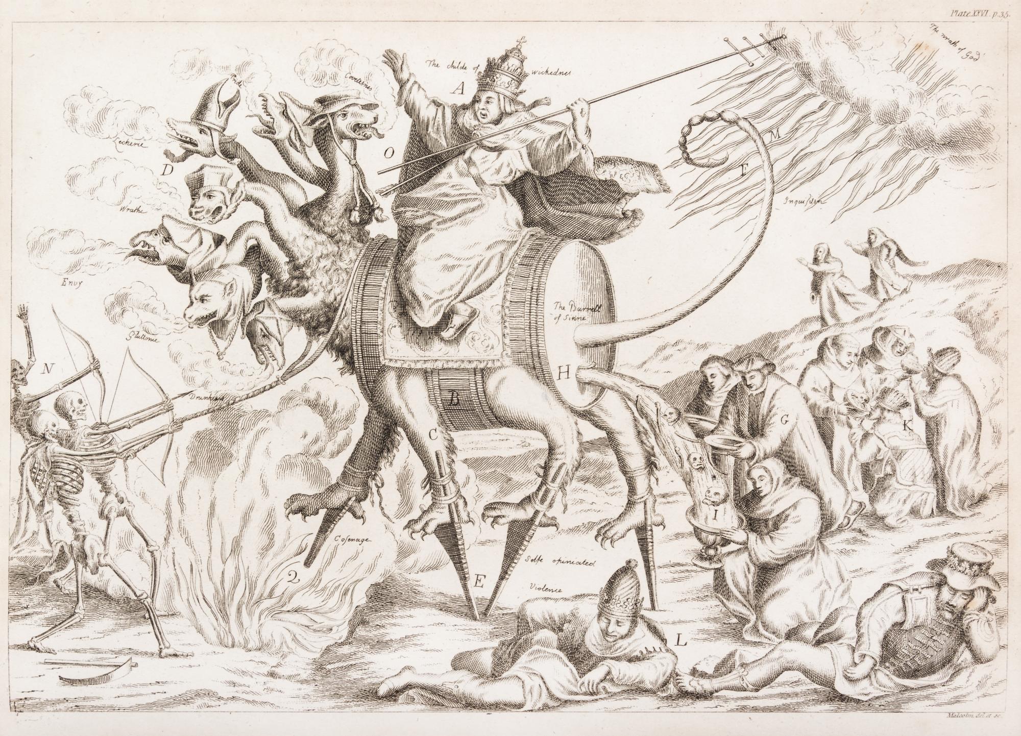(CARICATURE) MALCOLM, J.P. An Historical Sketch of the Art of Caricaturing. London, 1813.