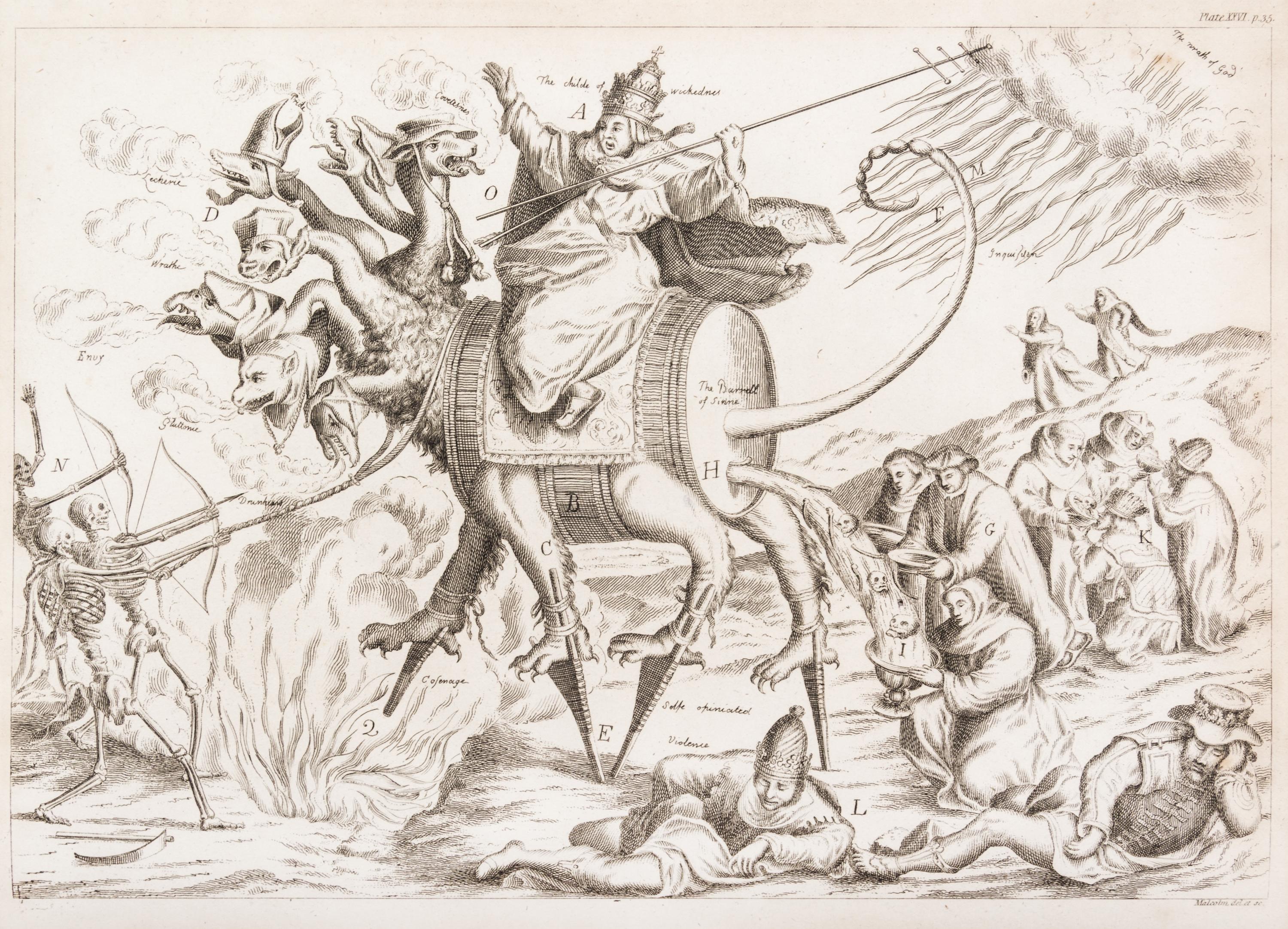 (CARICATURE) MALCOLM, J.P. An Historical Sketch of the Art of Caricaturing. London, 1813.