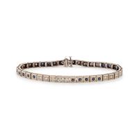 SAPPHIRE AND DIAMOND BRACELET
