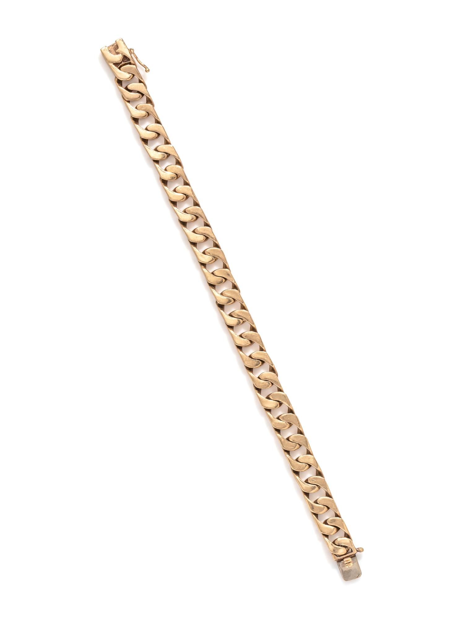 YELLOW GOLD BRACELET