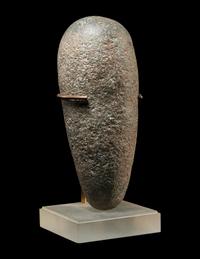 An Egyptian Hard Hand Stone Pestle and Mace Head