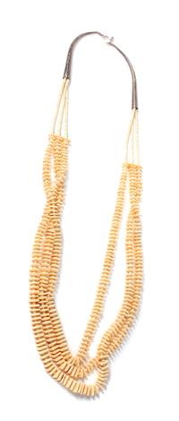 Three Southwestern Necklaces Length of fetish approximately 13 inches