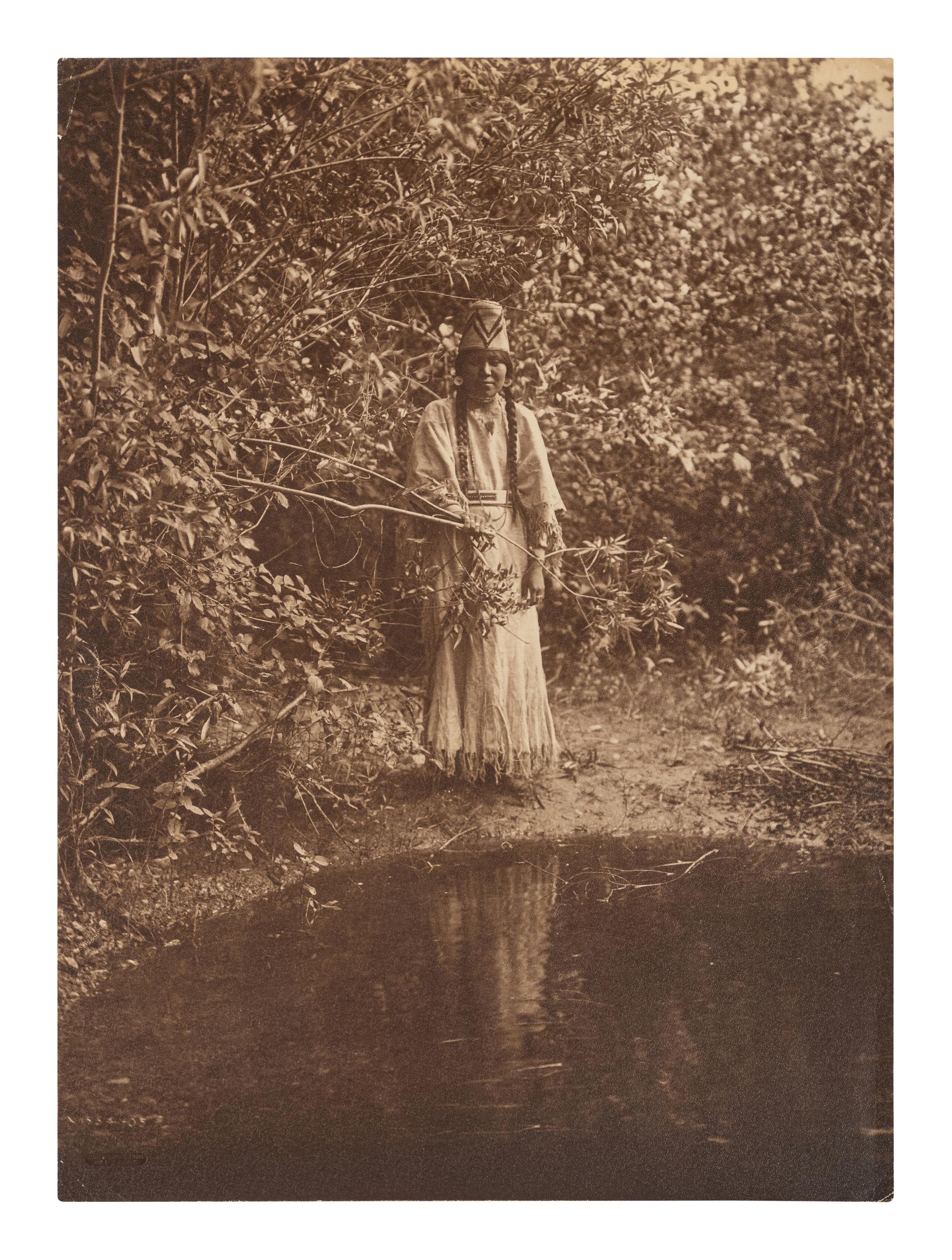 Edward S. Curtis (1868-1952) Nespilim Girl, 1905