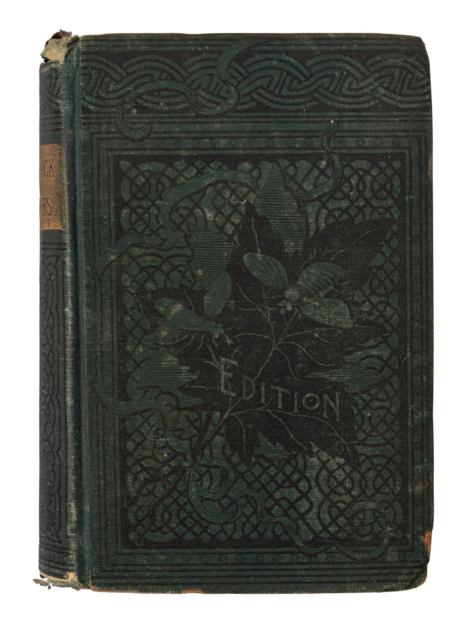 DICKENS, Charles (1812-1870). A group of 3 editions of The Posthumous Papers of the Pickwick Club and related works, comprising: