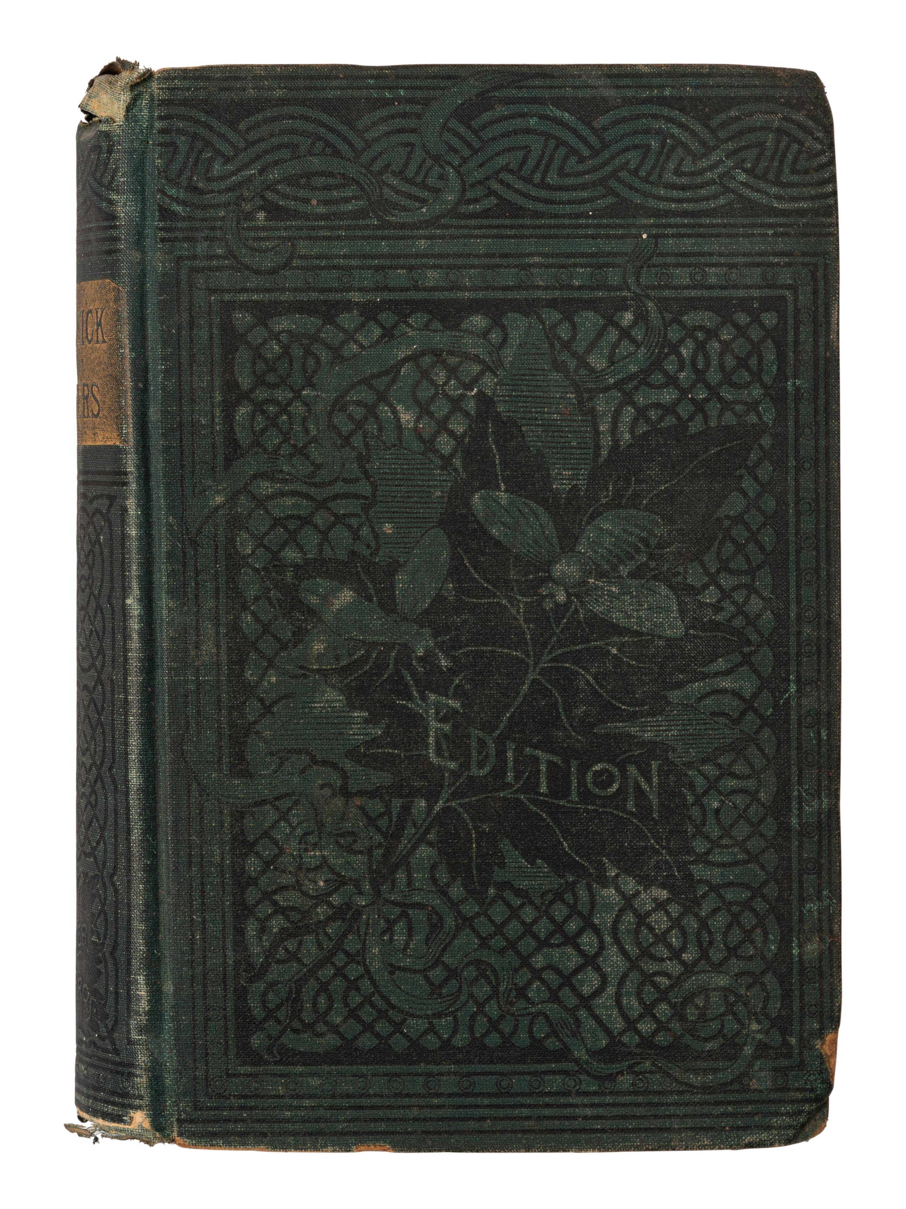 DICKENS, Charles (1812-1870). A group of 3 editions of The Posthumous Papers of the Pickwick Club and related works, comprising: