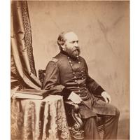 Mammoth Albumen Photograph of James A. Garfield as Major General, by Alexander Gardner, October 1863
