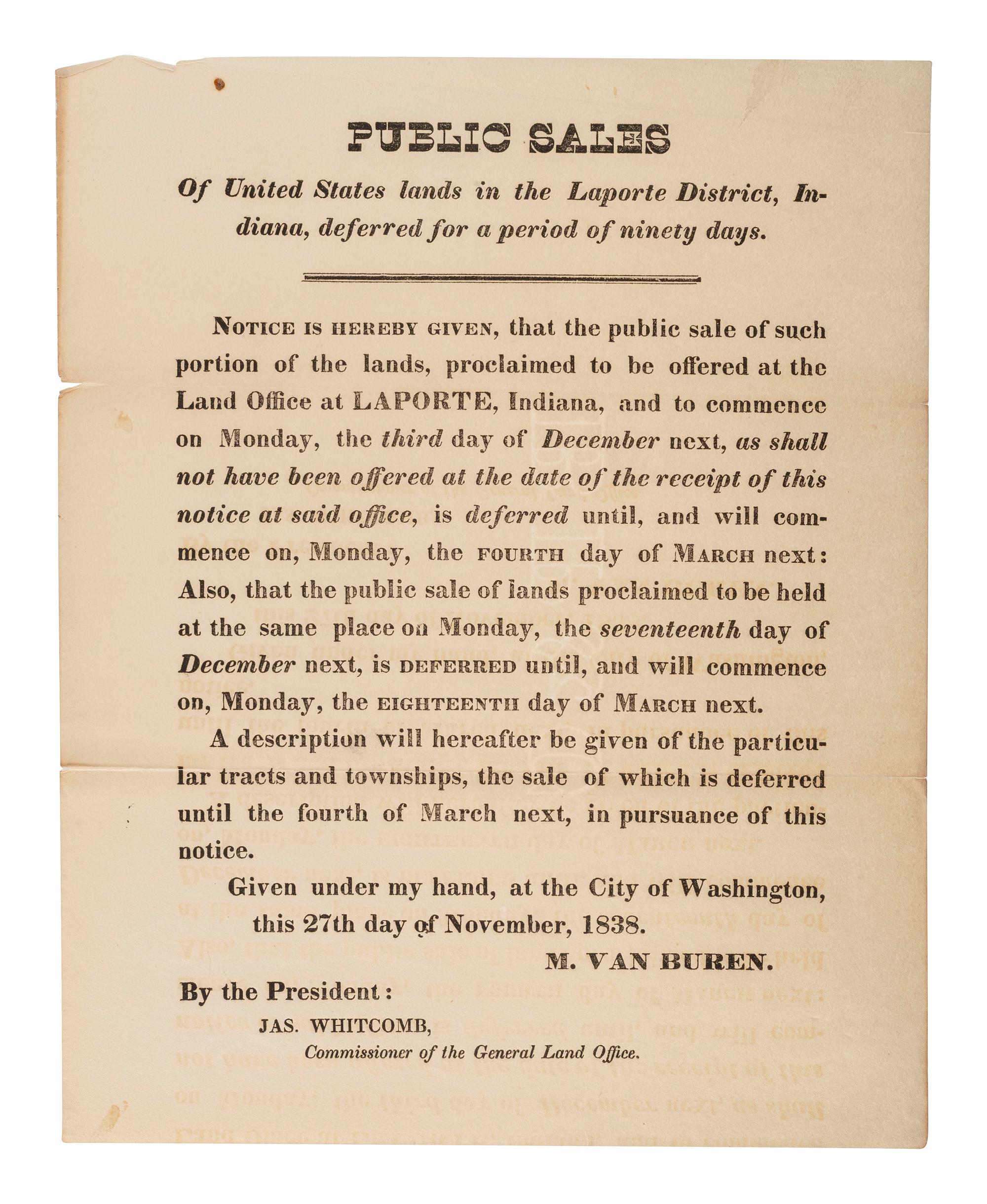 [FAIRS & CELEBRATIONS]. A group of 19th-century broadsides promoting local celebrations including Independence Day.