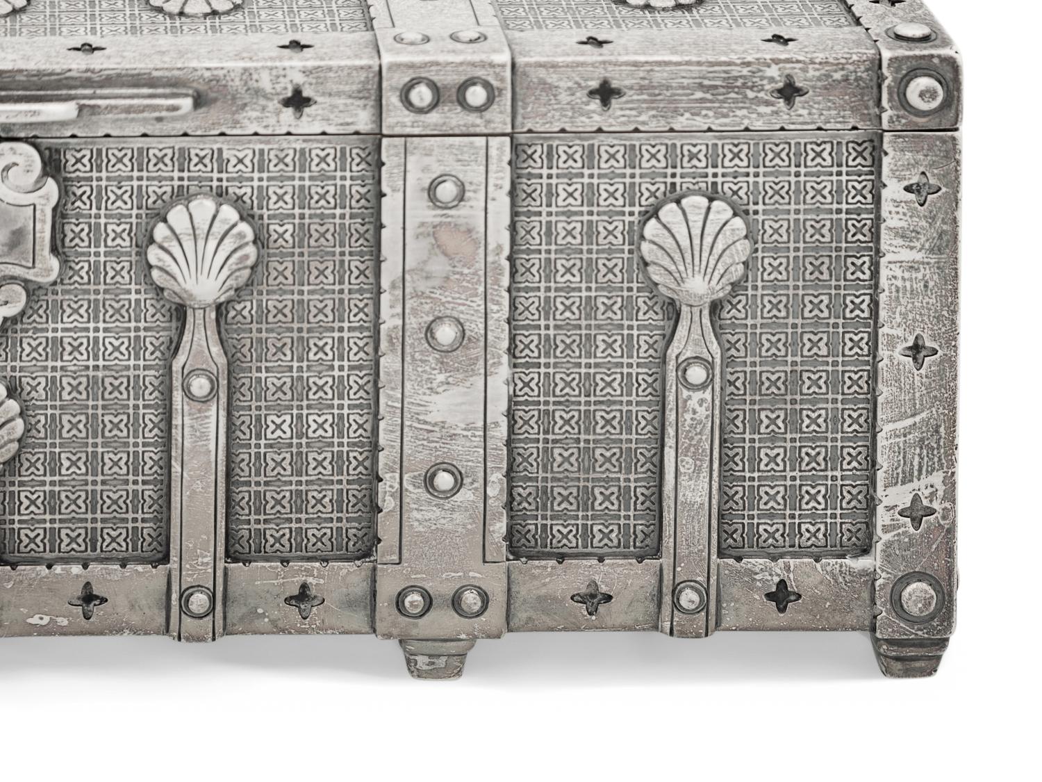 A Tiffany and Co. Silver Humidor