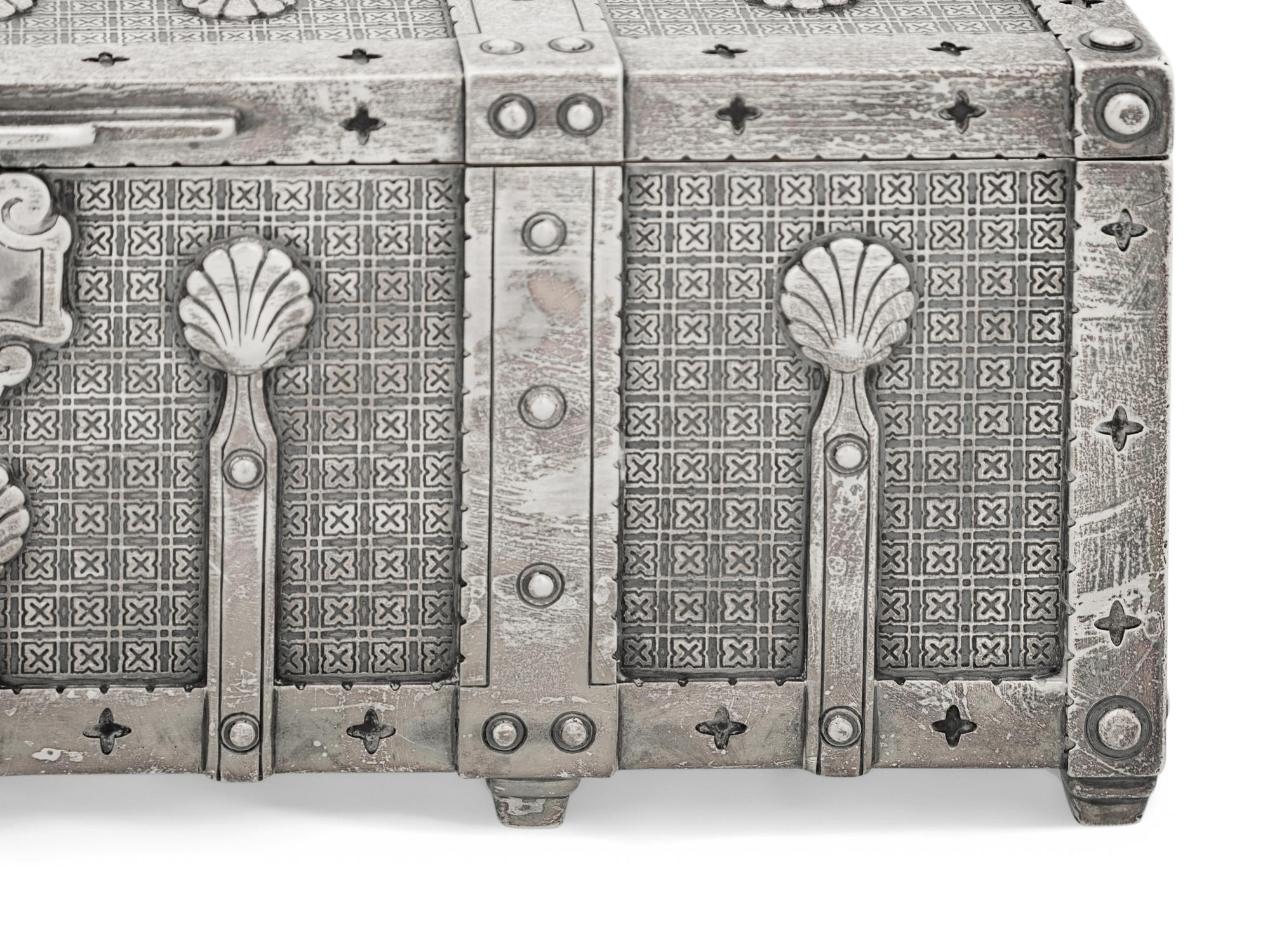 A Tiffany and Co. Silver Humidor