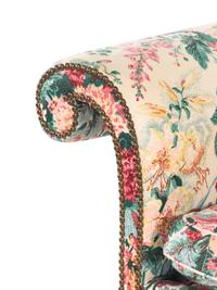An Irish George III Style Mahogany Camelback Sofa