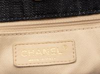 Chanel Denim Shoulder Bag with Embroidery and Appliqué, 2004