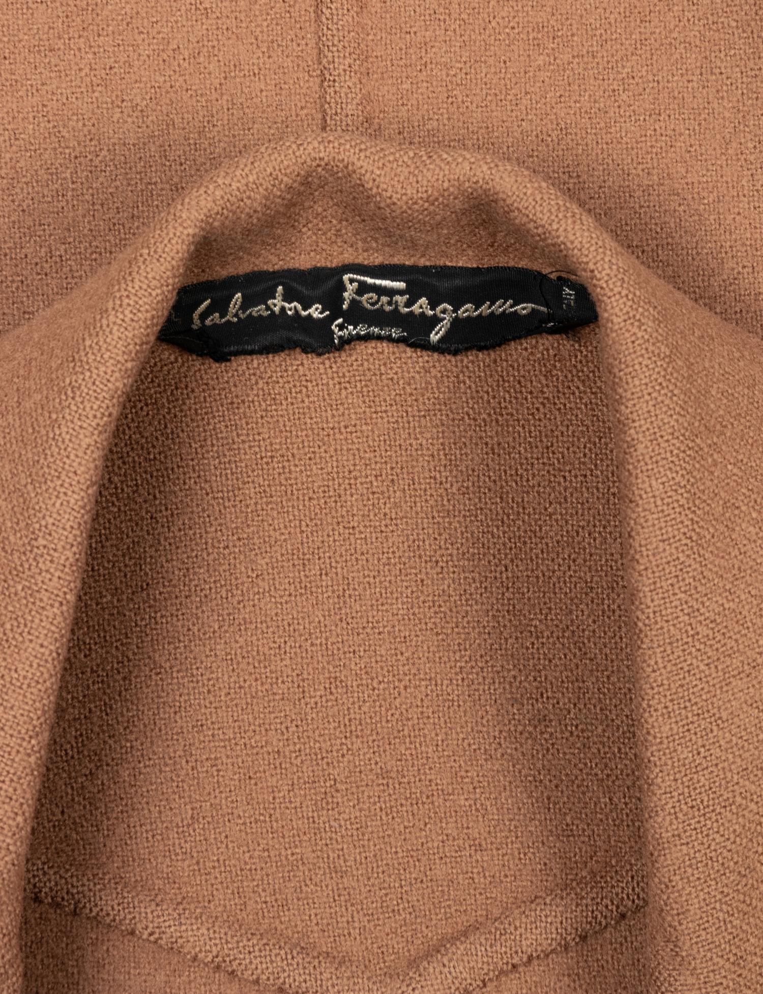 Salvatore Ferragamo Coat, 1980-90s