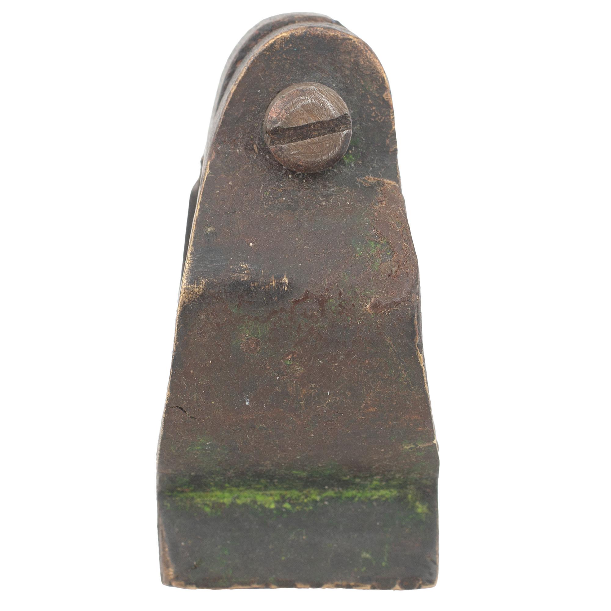 Confederate Brass Saber Bayonet Adapter with Cook & Brother Style Triangular Lug