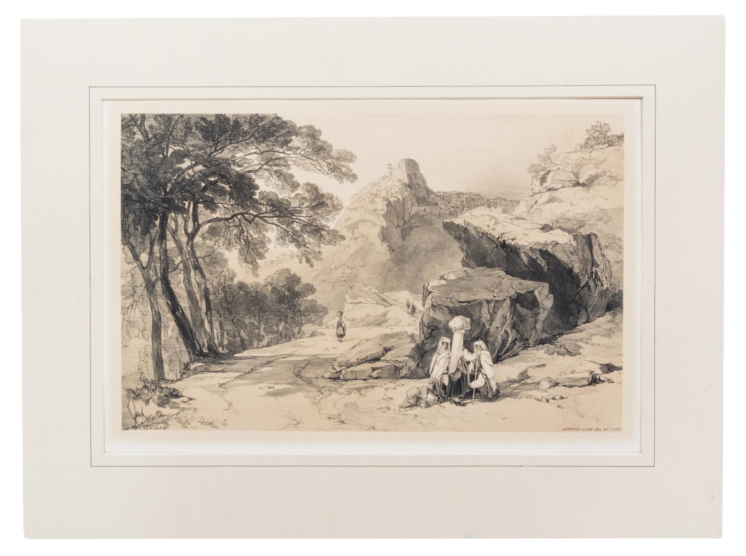 Cervara (from Views in Rome and Its Environs; Drawn from Nature and on Stone )