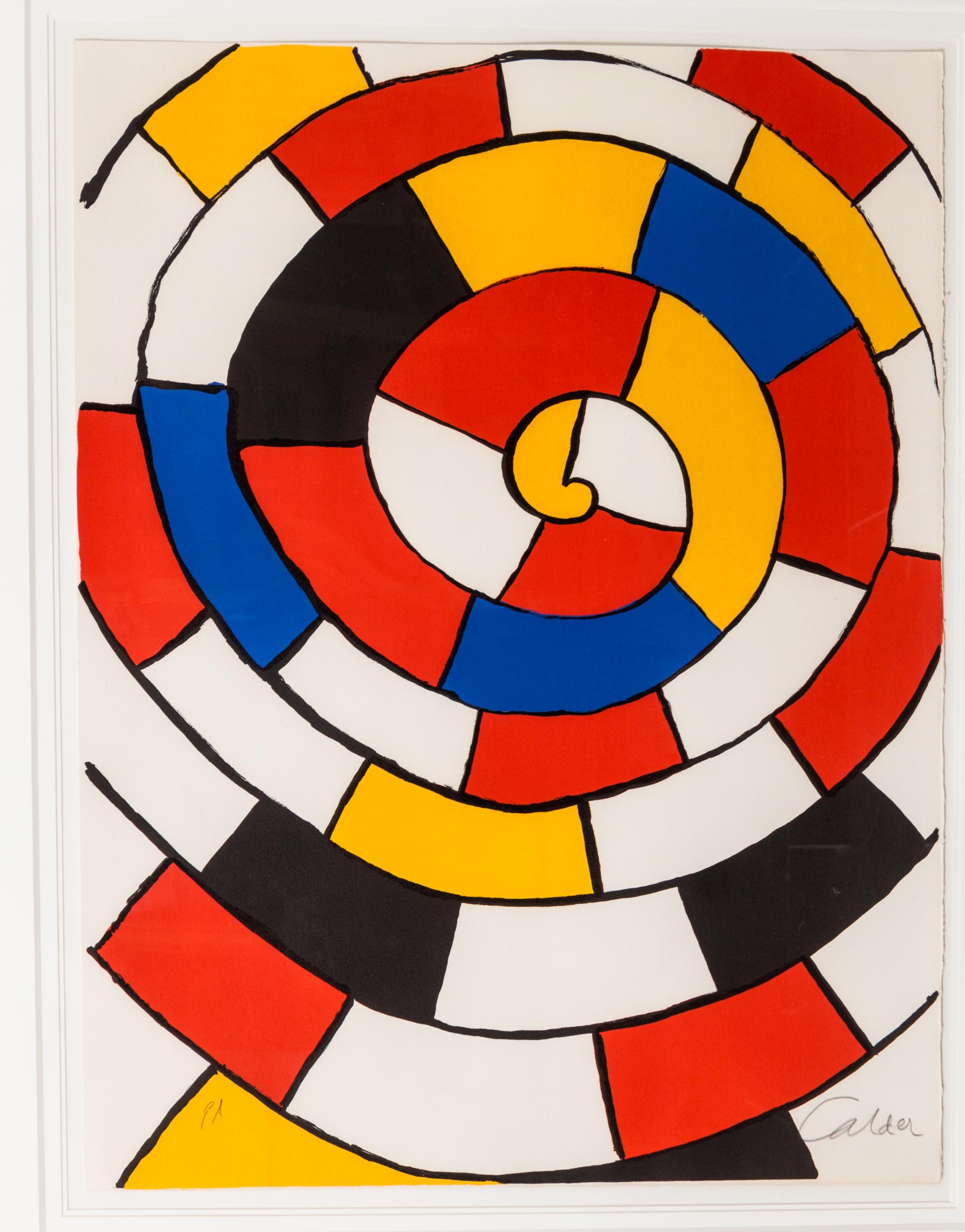 Alexander Calder, (American, 1898-1976), Spirals