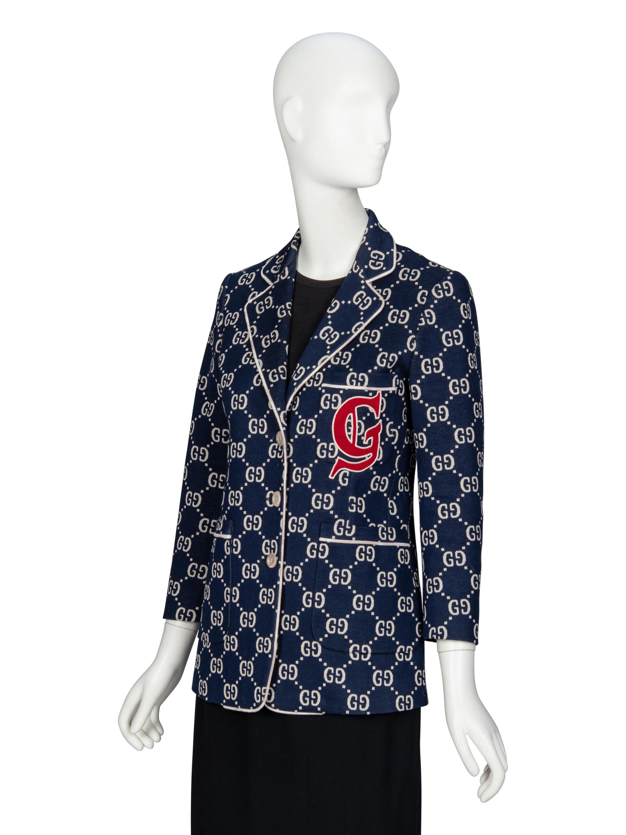 GUCCI, MONOGRAM BLAZER