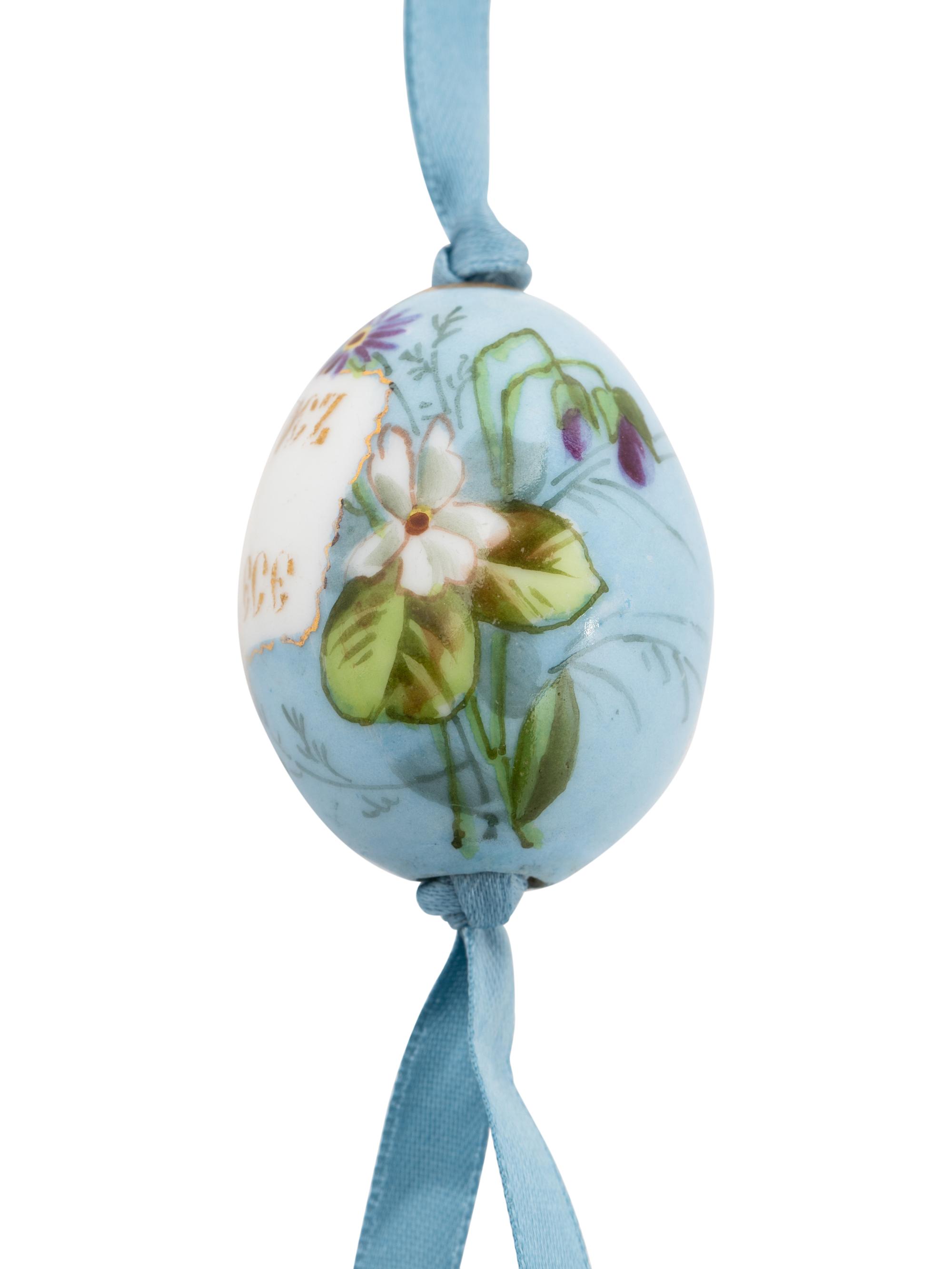 A Russian Porcelain Easter Egg