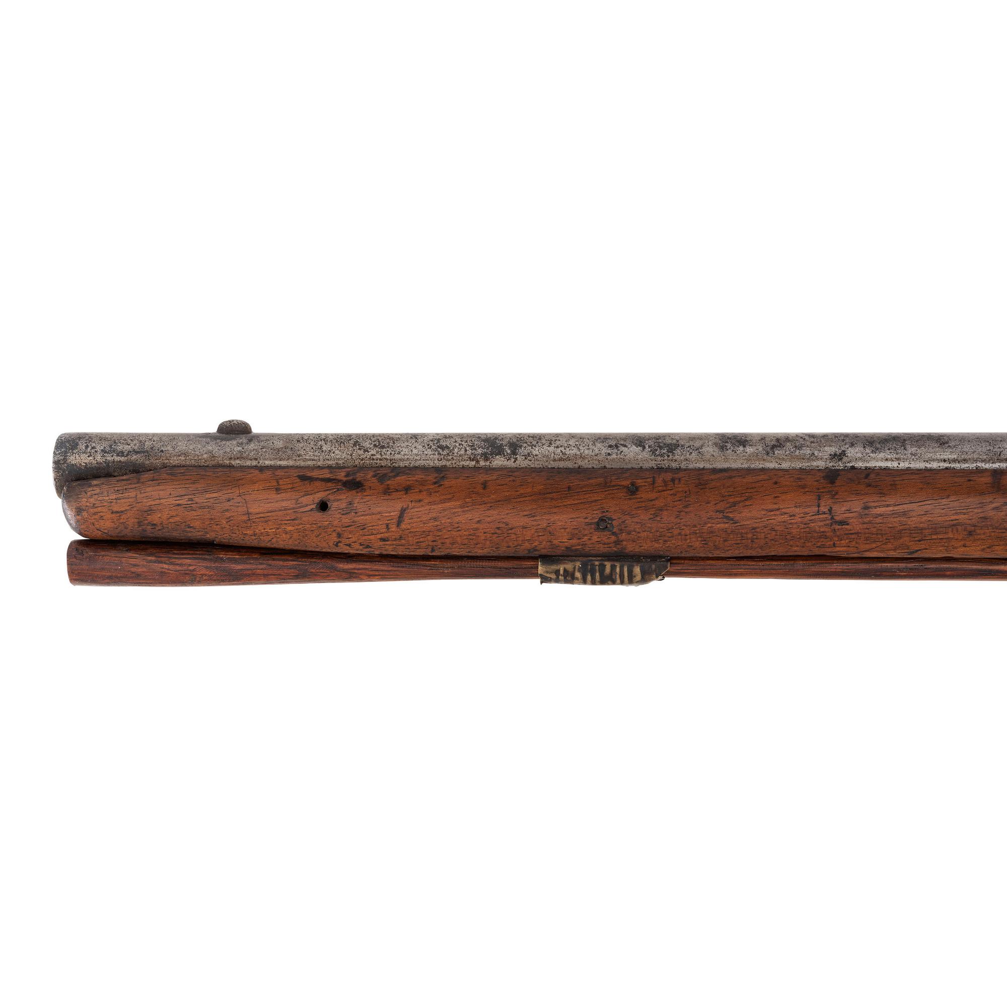 1884 Dated Hudson's Bay Company Percussion Trade Gun by Barnett