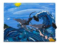 Devin Troy Strother, (American, b. 1986), "bitch lemme get a ride on yo dolphin tho" said Mary to Quiesha, 2013