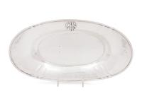 An American Silver Handwrought Dish