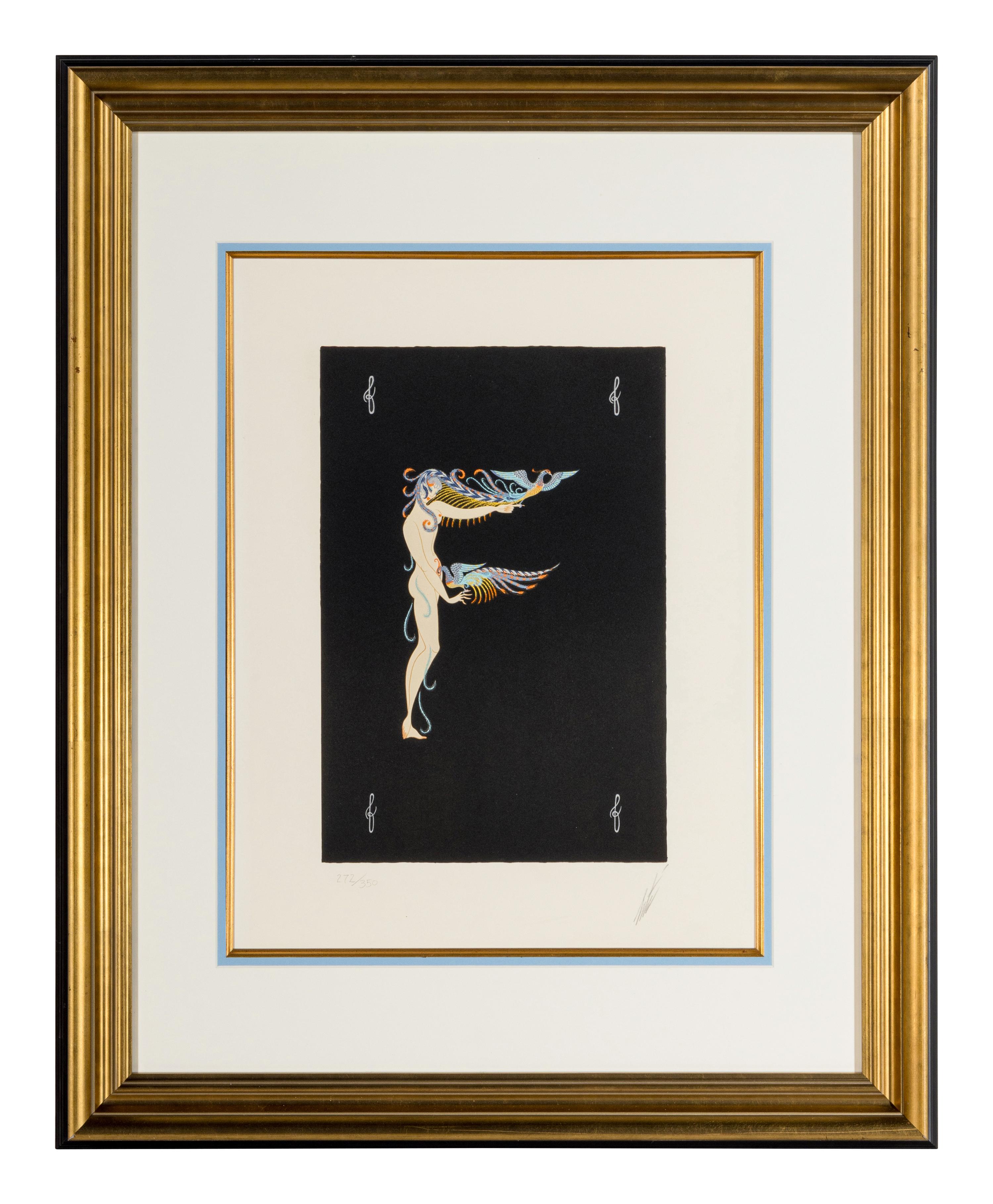 Five Alphabet Lithographs