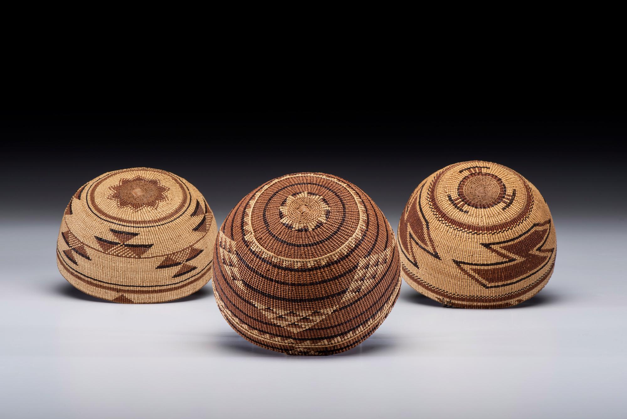 Hupa Basketry Hats
