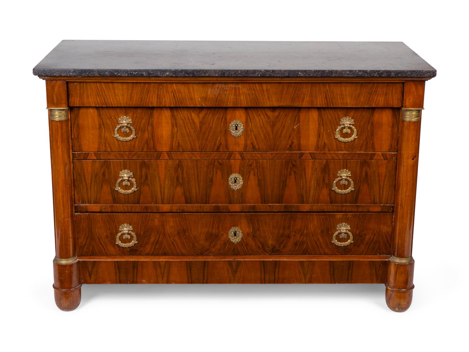 An Empire Style Marble-Top Commode — EARLY 20TH CENTURY