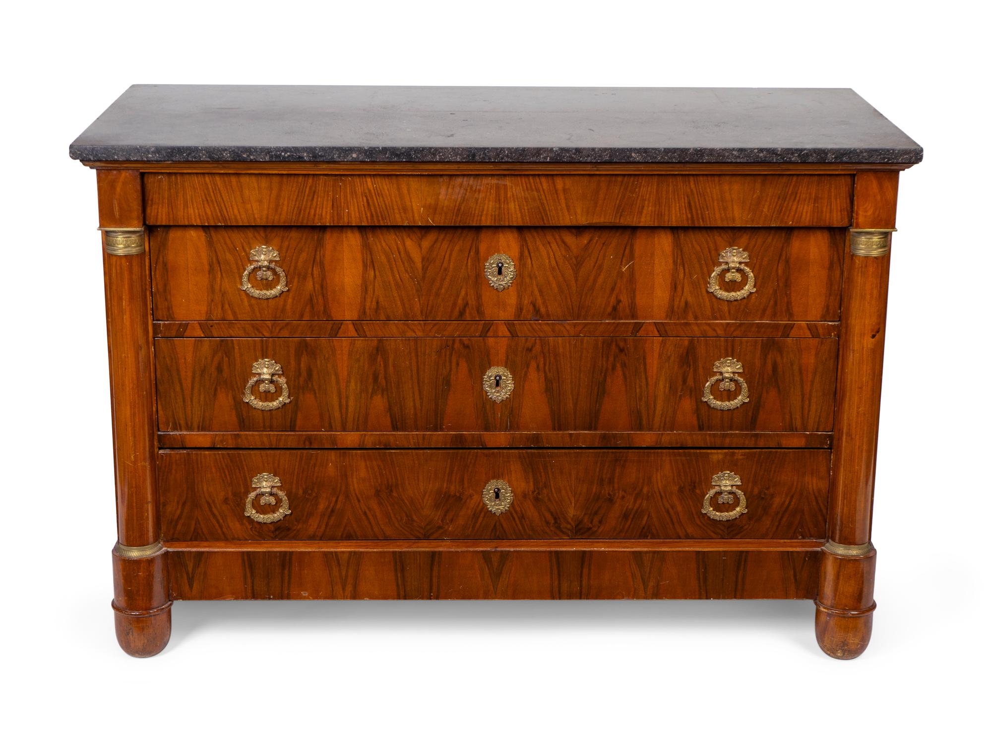 An Empire Style Marble-Top Commode — EARLY 20TH CENTURY