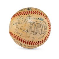 A 1947 Chicago Cubs Team Signed Autograph Baseball