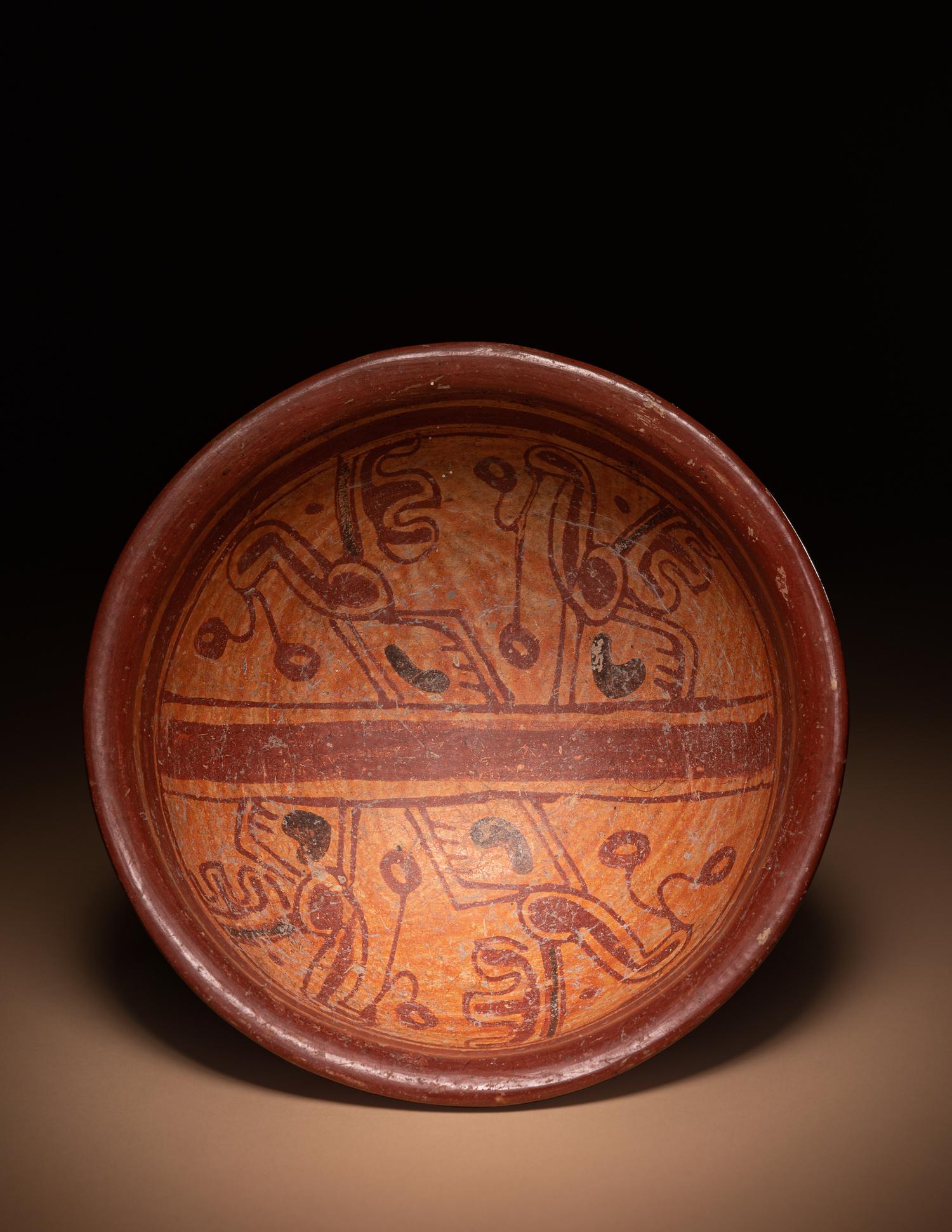 A Maya Polychrome Bowl