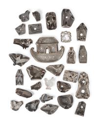 A Group of Figural Tin Cookie Cutters