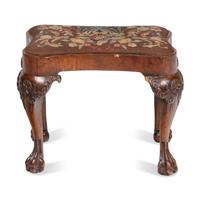 A George I Walnut Stool