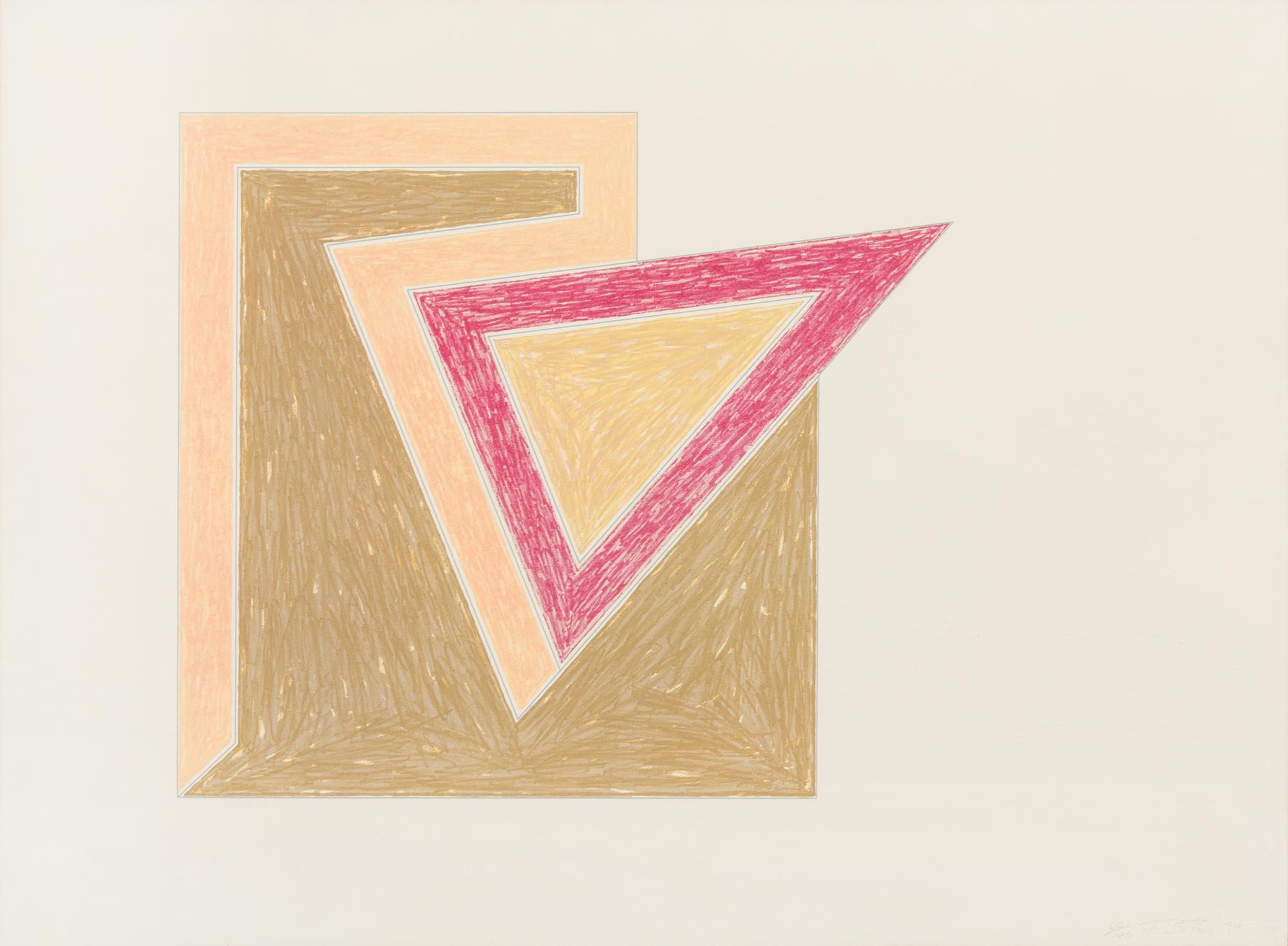 Frank Stella, (American, b. 1936), Tuftonboro (eccentric polygons), 1974