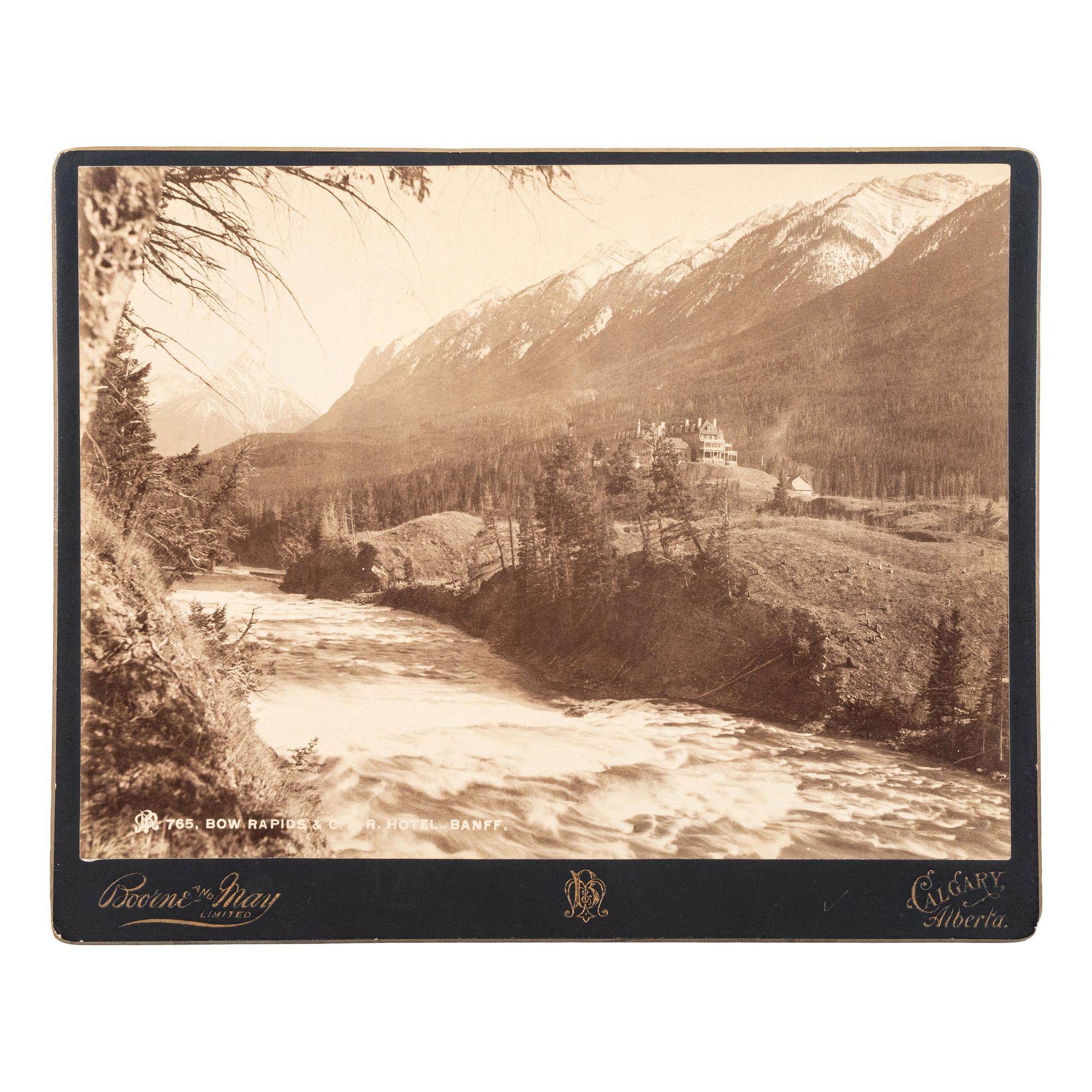 [WESTERN AMERICANA - EARLY PHOTOGRAPHY]. A group of albumen and silver gelatin photographs of the Pacific Northwest and other Western areas, including: