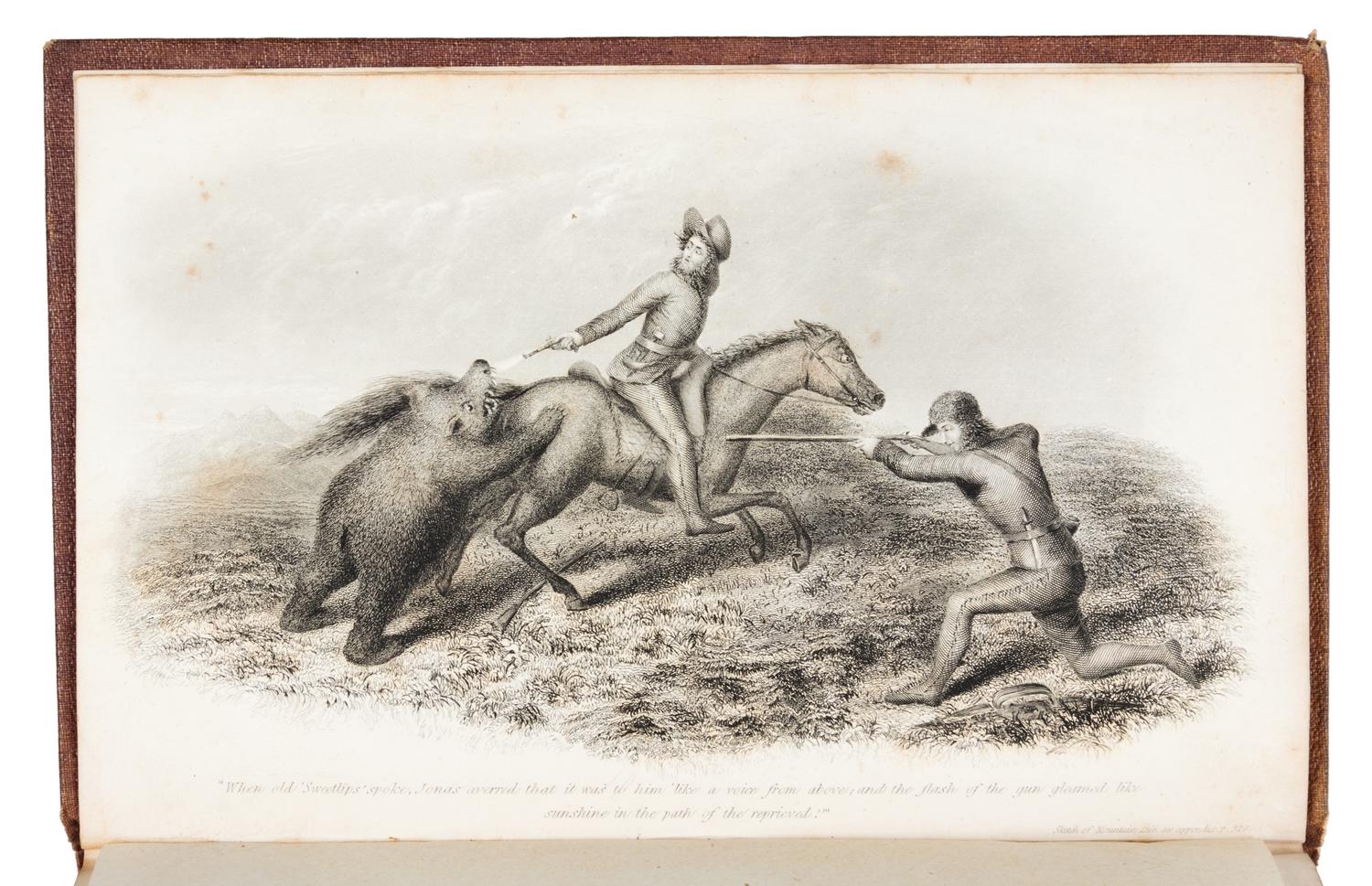 WETMORE, Alphonso (1793-1849). Gazetteer of Missouri with a Map of the State. St. Louis, 1837.