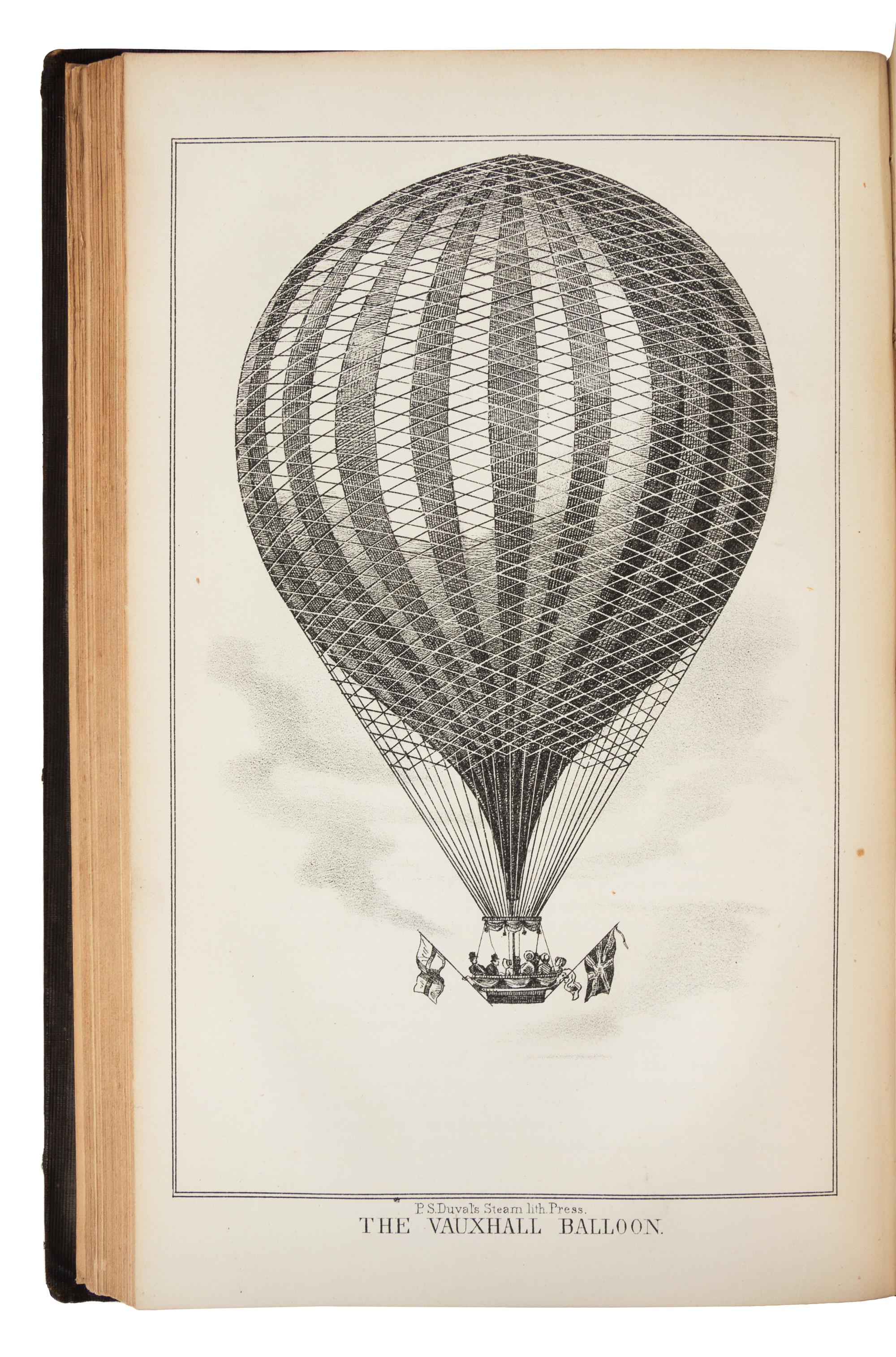 WISE, John (1808-1879). A System of Aeronautics... In Three Parts. Philadelphia, 1850. FIRST EDITION.