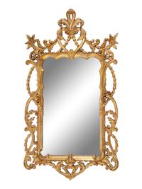 A George II Style Giltwood Mirror