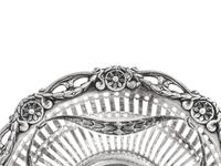 A Victorian Silver Candy Dish