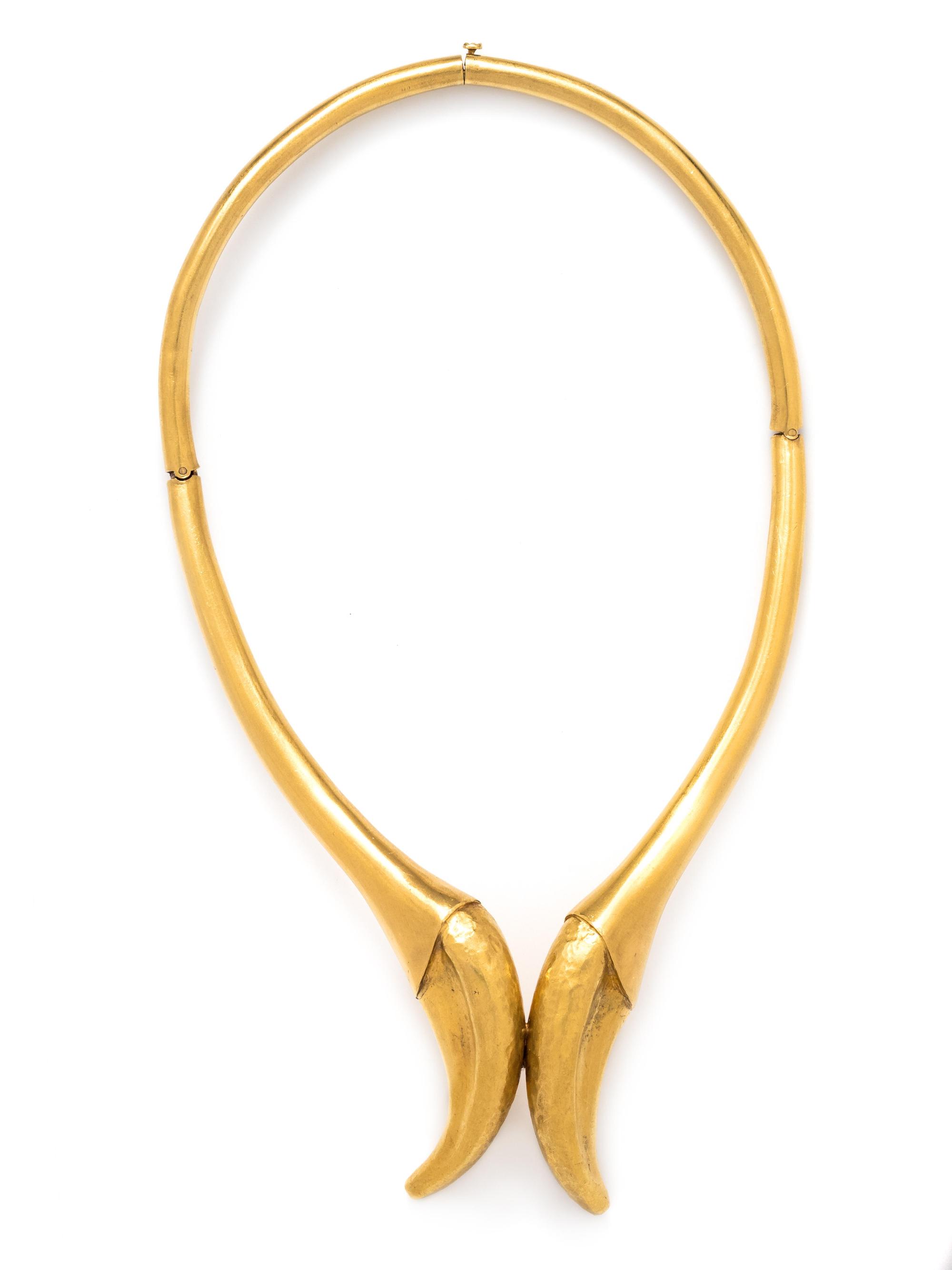 Lalaounis, 'Neolithic' Claw Collar Necklace