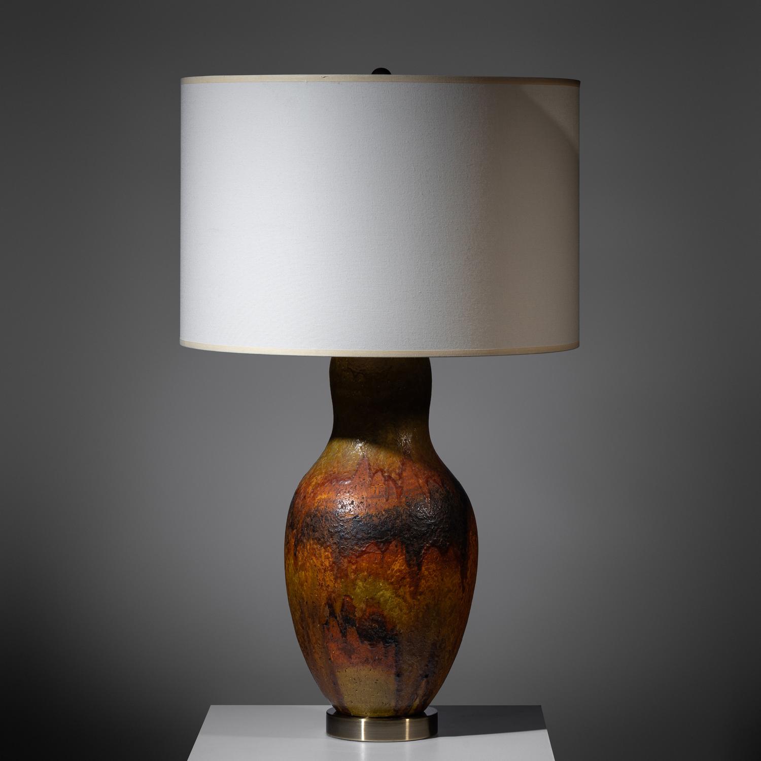 Ceramic table lamp for Raymor, Italy, c. 1960