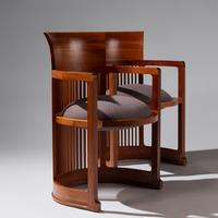 Pair of 606 Barrel chairs for Cassina, Italy, designed 1937 | 1986