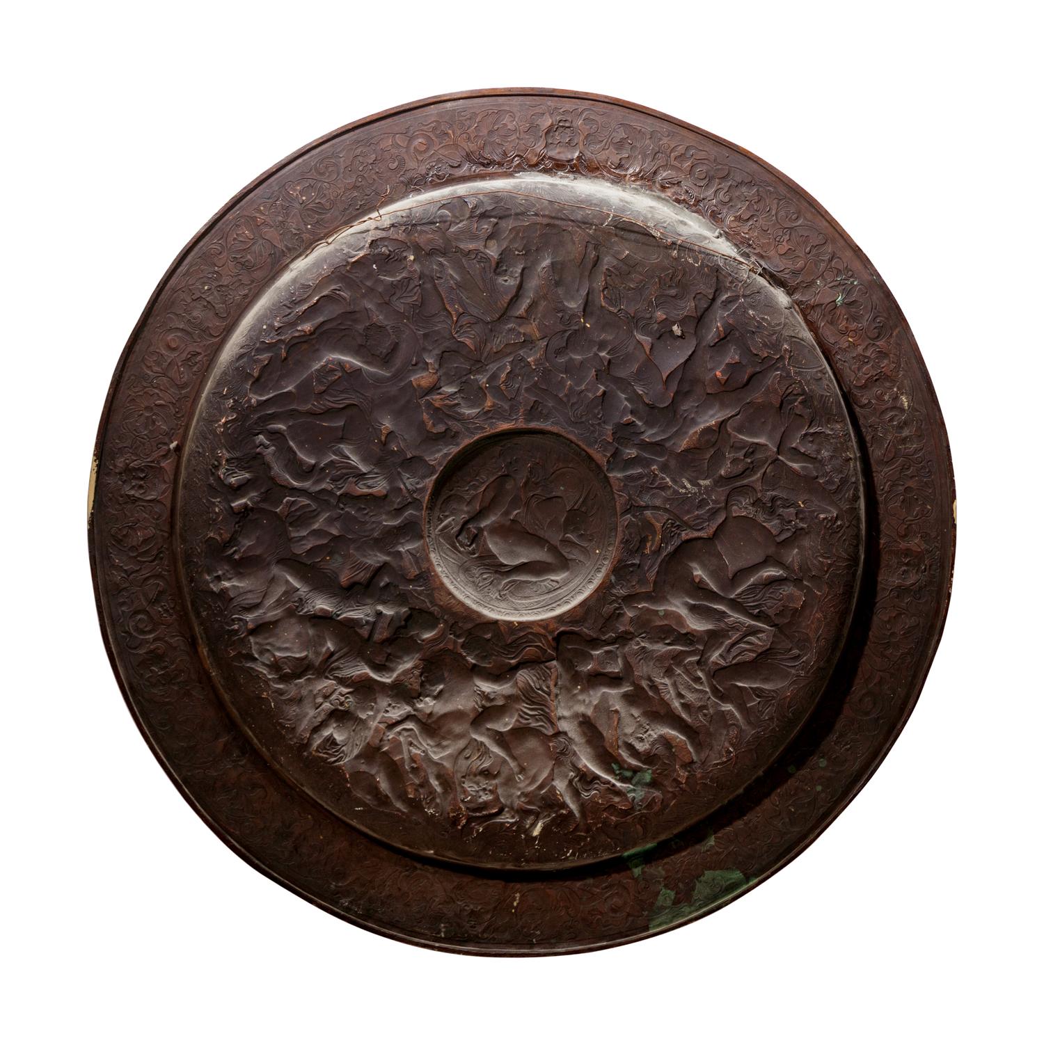 A Continental Copper Roundel