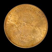 A United States 1884-CC Liberty Head $20 Gold Coin