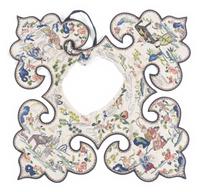 A Group of Ten Chinese Silk Embroidered Articles