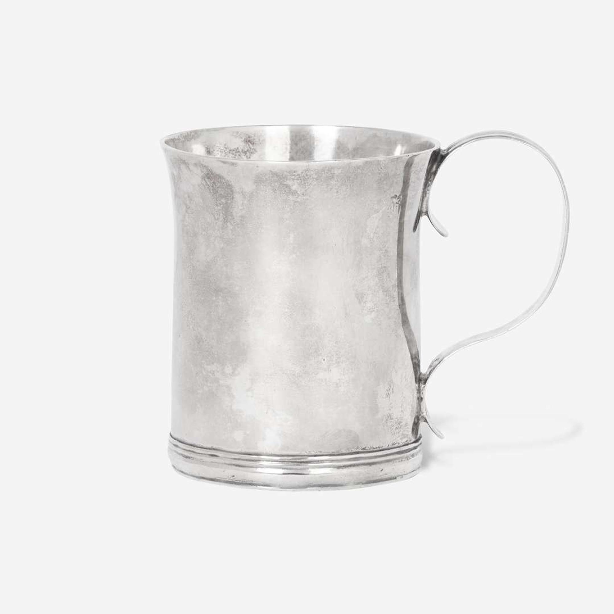 A silver cup Andrew Tyler (1692-1741), Boston, MA, circa 1730-1740